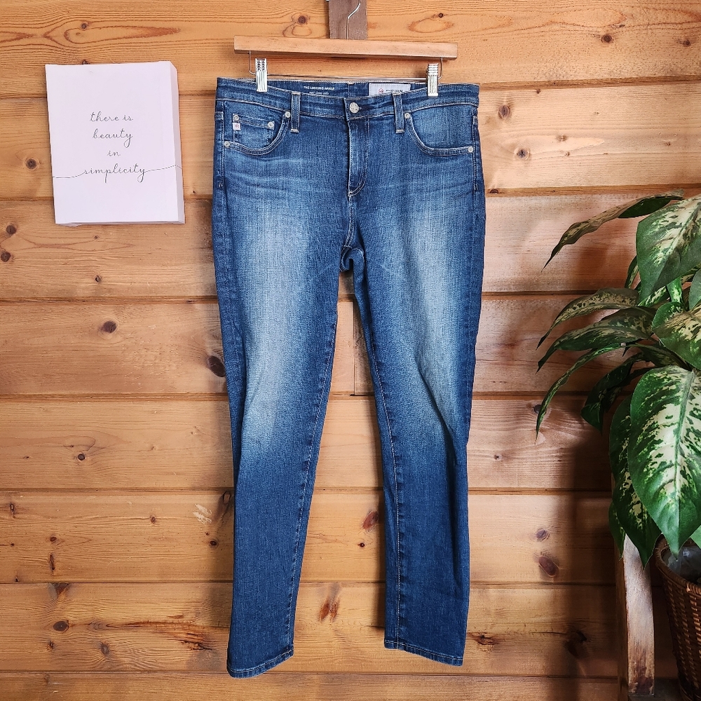 AG Adriano Goldschmied The Legging Ankle Stretch Super Skinny Jeans 30(32) X 29"